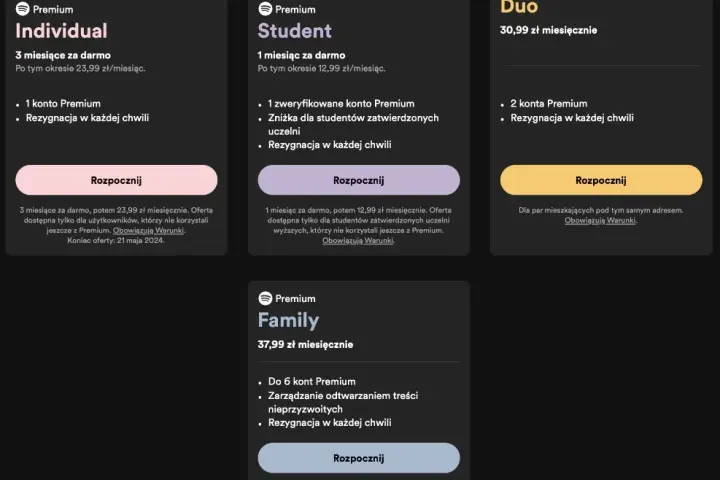 Najlepsza aplikacja muzyczna? Spotify, Tidal, Apple Music - porównanie