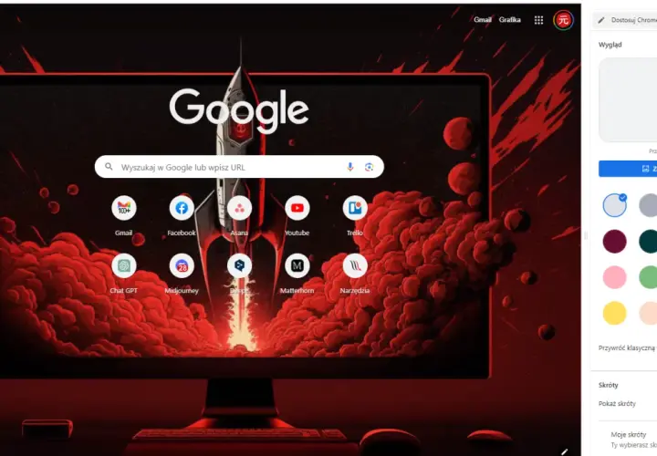 Jak zmienić tło przeglądarki Google Chrome i wyróżnić swój styl