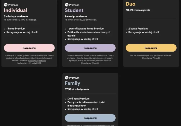 Najlepsza aplikacja muzyczna? Spotify, Tidal, Apple Music - porównanie