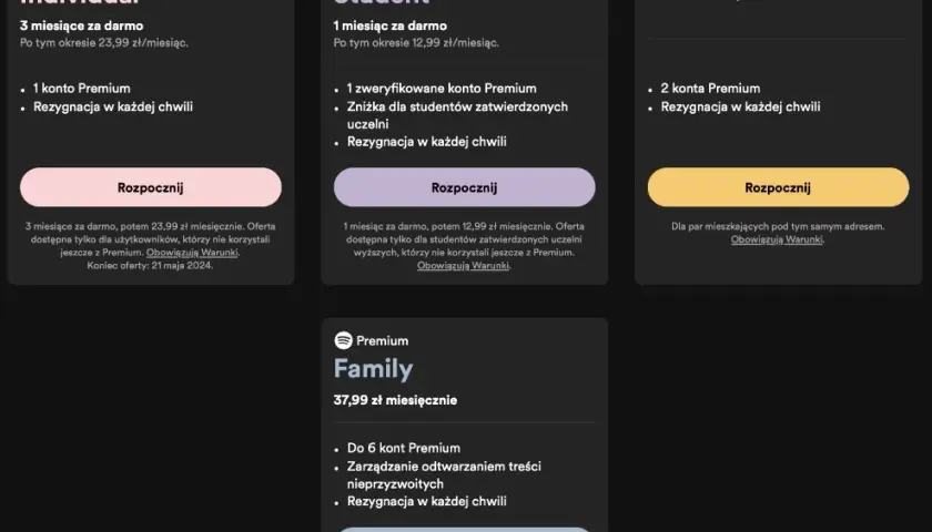 Najlepsza aplikacja muzyczna? Spotify, Tidal, Apple Music - porównanie
