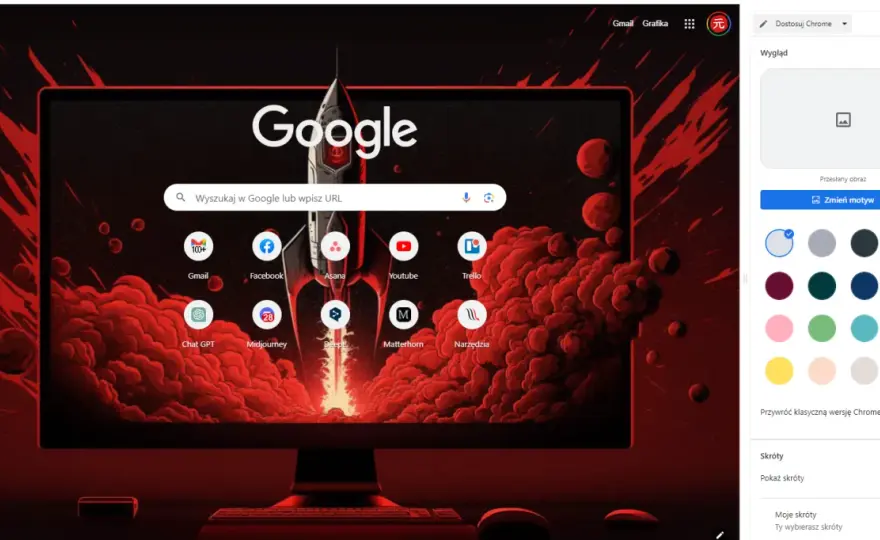 Jak zmienić tło przeglądarki Google Chrome i wyróżnić swój styl