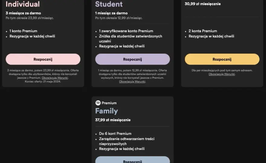 Najlepsza aplikacja muzyczna? Spotify, Tidal, Apple Music - porównanie