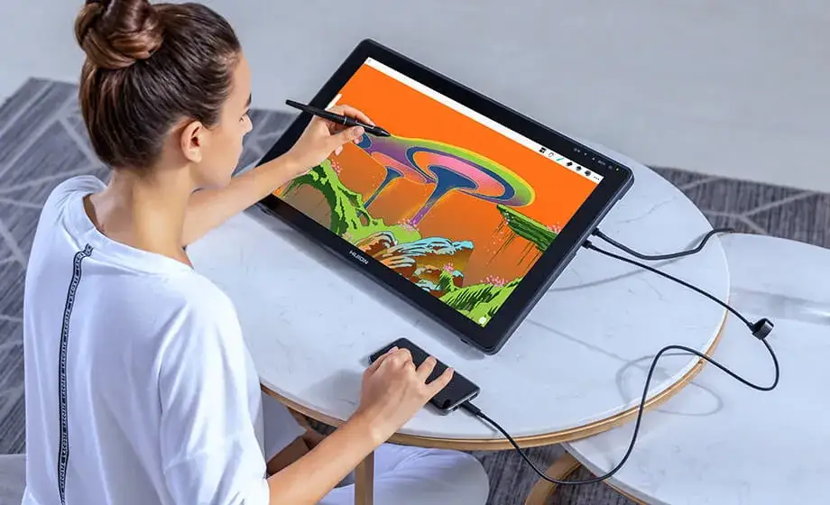 Zdjęcie Jak podłączyć tablet graficzny Huion do telefonu bez problemów?
